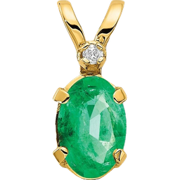 14k Birthstone Pendant