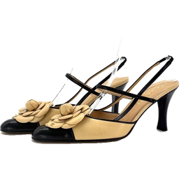Chanel Cap-Toe Slingback